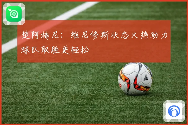 楚阿梅尼：维尼修斯状态火热助力球队取胜更轻松